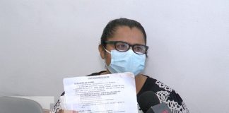 Foto: Servicio social: Mujer de escasos recursos solícita ayuda en Managua / TN8