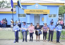 Nueva estación de Policía en la comunidad La Aceituna, municipio de El Sauce. Foto: Nueva estación de Policía en la comunidad La Aceituna, municipio de El Sauce / TN8
