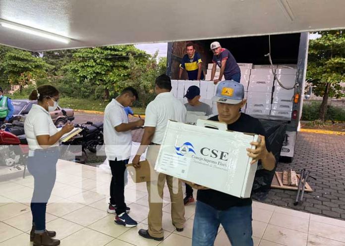 El material electoral ya está en Chinandega