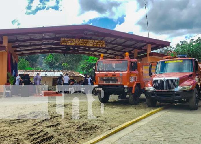 Celebran inauguración de estación de Bomberos Unidos en Ciudad Antigua