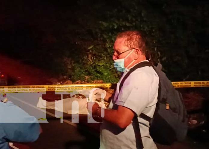 Encuentran a un sujeto con un impacto de bala en Diriamba, Carazo