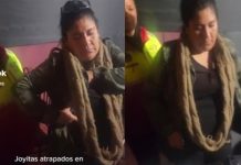 Mujer escondió 25 celulares robados