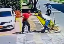 Se hizo el fuerte, se opuso a robo y casi lo matan 2 «rateros» en Colombia Se negó a asalto y se salvó de morir en Colombia