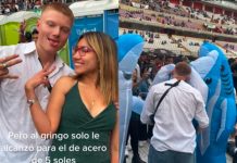A lo descarado pide matrimonio en concierto de Bad Bunny y luego besa a otra Pide matrimonio a su novia en concierto de Bad Bunny