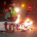 Joven impacto un poste con su moto y se prendió en llamas en Estelí Joven impacto un poste con su moto y se prendió en llamas en Estelí