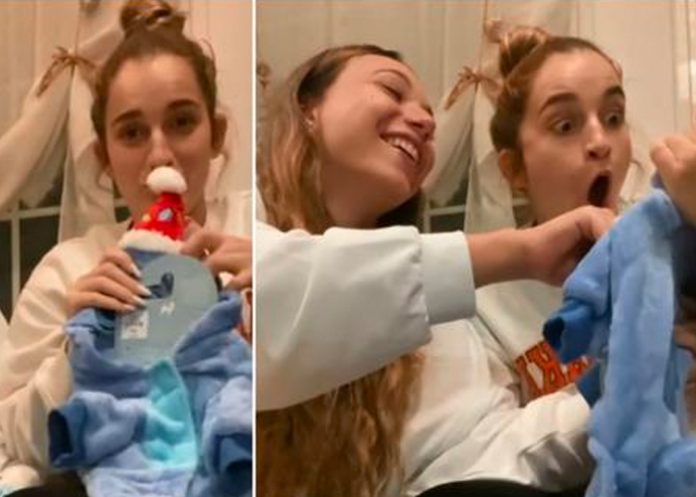 Le regaló a su amiga embarazada ropa de perro 