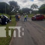 11 lesionados en brutal accidente de tránsito en carretera Diriamba-Boquita 11 lesionados en brutal accidente de tránsito en carretera Diriamba-Boquita