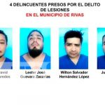 Foto: Nueve presuntos delincuentes fueron capturados por la policía nacional durante la última semana en Rivas / Tn8