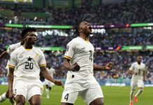 Ghana derrota 3-2 a Surcorea tras vibrante segundo tiempo Ghana sumó de a tres