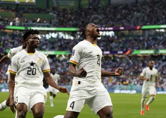 Ghana sumó de a tres