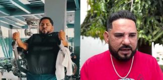 Foto: JR muestra su cambio de peso / Cortesía