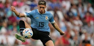uruguay, ernesto, valverde, corea, sur,
