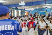 Impulsan en Nicaragua charlas sobre béisbol a estudiantes de secundaria Béisbol, desarrollo para los pequeños y pequeñas