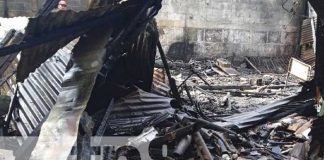 Ojo a los cables: Cortocircuito provoca incendio en una casa de Managua
