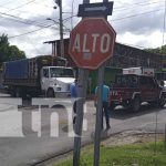 Casi pierde un pie por accidente en el «Alto de la muerte» en Managua Accidente en el "Alto de la Muerte" en Managua