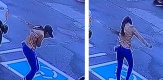 Mujer baila de la felicidad al ser contratada