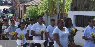 Homenaje a héroes y mártires en Bluefields y Granada