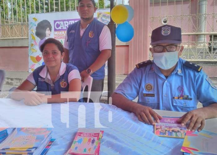 Feria sobre derechos de la mujer en Boaco