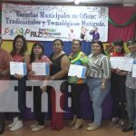 Entregan certificados a protagonistas de escuela de oficio en Matiguás Foto: Certificación para protagonistas del INATEC en Matiguás / TN8