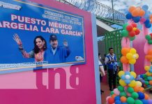 Entró en funcionamiento el puesto de salud número 8 en Ciudad Sandino Inauguración de puesto de salud en Ciudad Sandino