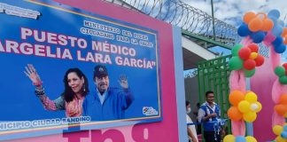 Inauguración de puesto de salud en Ciudad Sandino