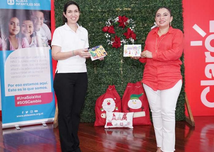 claro-sos-1 Foto: Aldeas SOS y Claro Nicaragua con acuerdo / Claro