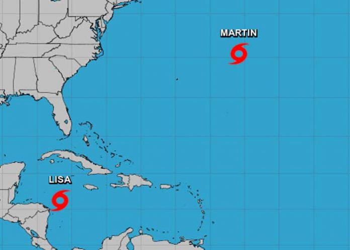 En Atlántico norte se formó la tormenta Martin ¡sin amenazar a tierra!