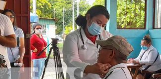 Clínicas móviles en Managua