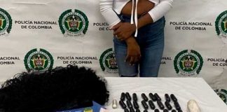 ¡Inédito! En Colombia mujeres llevaban cocaína en las extensiones de cabello