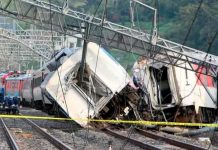 30 heridos resultaron tras el descarrilamiento de tren en Corea del Sur