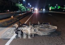 Muere con el rostro desbaratado en la Carretera Nueva a León Mortal accidente de tránsito en la Carretera Nueva a León