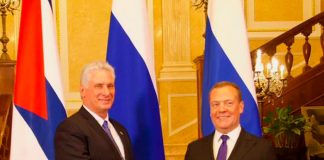 Cuba agradece a Rusia por el apoyo en medio de las turbulencias geopolíticas