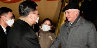 Presidente de Cuba arribó en China para reforzar lazos de colaboración