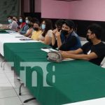 Desarrollan en Nicaragua un curso de técnicas de dibujo con universitarios Curso de dibujo en Nicaragua con la UCN y el MINJUVE