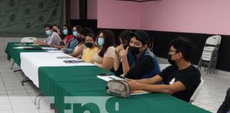 Curso de dibujo en Nicaragua con la UCN y el MINJUVE