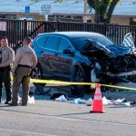 Varios cadetes de policía en Los Ángeles resultan heridos tras un atropelló Varios cadetes de policía en Los Ángeles resultan heridos tras un atropelló