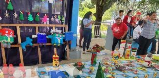 Festival navideño desde la escuela Melania Morales, en Managua