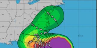 Activan alerta en Florida por Nicole que podría convertirse en Huracán