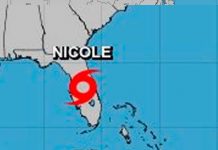 Huracán Nicole se degrada a tormenta tropical tras azotar Florida