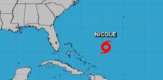 Se formó tormenta subtropical Nicole y amenaza con impactar Florida