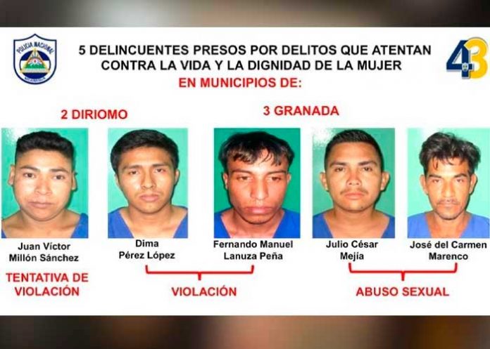 Tras las rejas por cometer delitos en Rivas y Granada