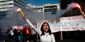 Estallan jornadas de protestas en Grecia por la creciente inflación