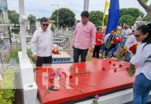 Recuerdan legado de héroes y mártires en el Cementerio General de Managua Funcionarios de Nicaragua visitan cementerios para honrar a héroes y mártires