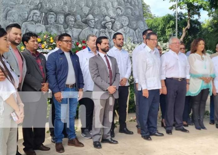 Foto: Homenaje al Comandante Fidel Castro desde Nicaragua / TN8