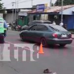Mortal accidente de tránsito en el sector del Roberto Huembes, Managua