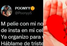 Se peleó con su novia, revisó Instagram y quedó triste