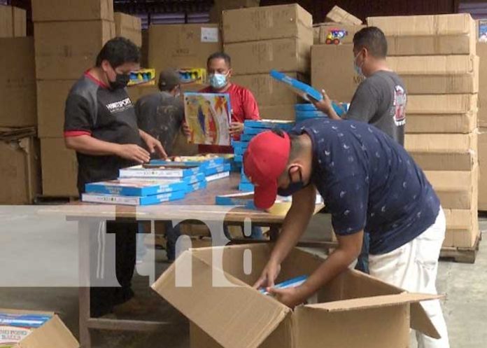 Foto: Juguetes listos para entregarse a niñez de Nicaragua / TN8
