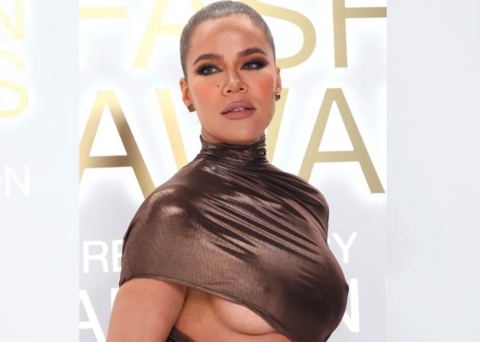 Khloé Kardashian dejó poco a la imaginación