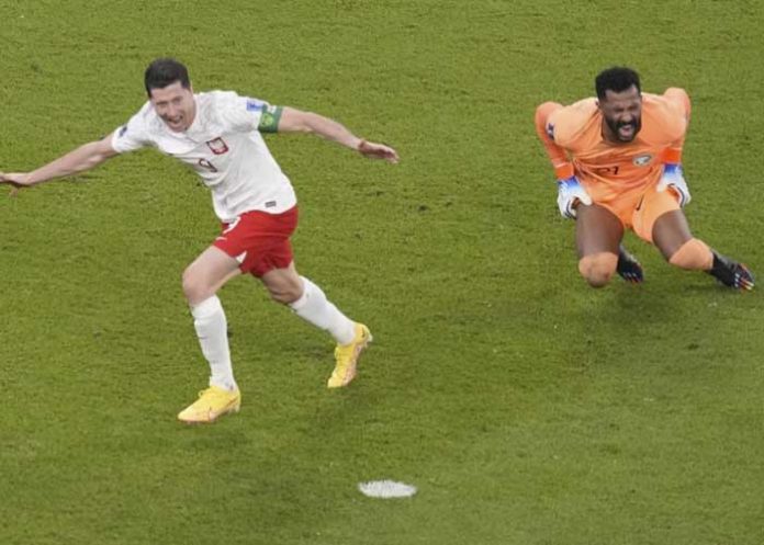 Lewandowski anotó en Qatar 2022