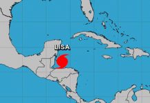 La tormenta Lisa se fortalece a huracán categoría 1 camino a Belice La tormenta Lisa se fortalece a huracán categoría 1 camino a Belice